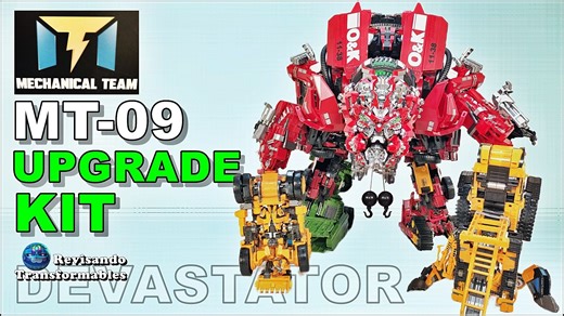 Mechanical Team MT-09 Upgrade Kit Oversized SS Devastator Transformers movie