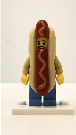 LEGO Minifigure 71008 Series 13 Hot Dog Man #lego #legominifigures #hotdog #shorts