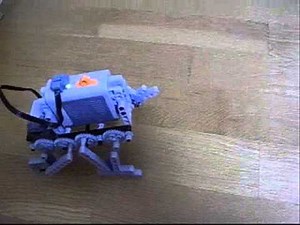 4 Legs Robot with Lego Technic 8293 Power Function Type B 6