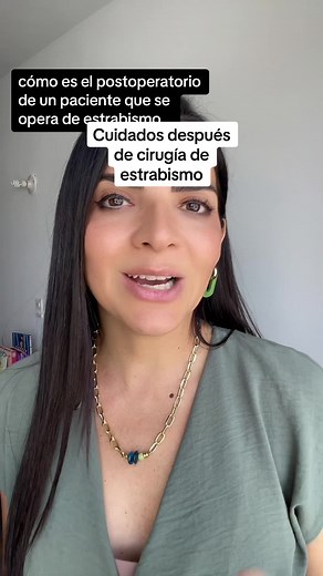 Cuidados postoperatorios y recuperación de cirugía de estrabismo
