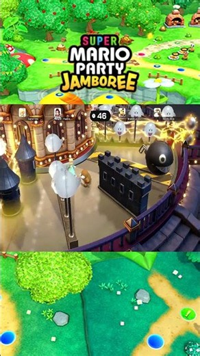 Super Mario Party Jamboree Rosalina VS Pauline VS Bowser Jr VS Monty Mole Mega Wiggler's Tree Party