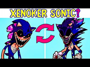 Faker.Exe + Xenophanes Sonic = Xenoker Sonic? FNF Swap Characters (Friday Night Funkin Swap Heroes)