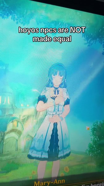 HELLO SHES SO CUTE I LOVE HER AND HER BOWS #genshin #genshinimpact #hoyoverse #fontaine #fyp