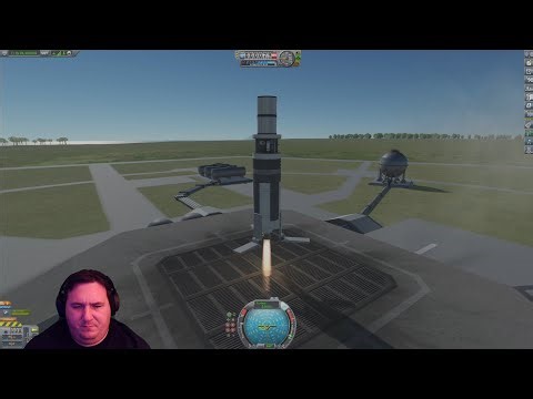Kerbals Space Program Probing MoHo
