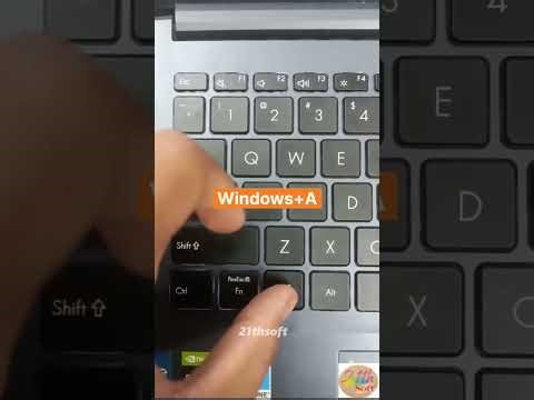 Open Notification Center on Your Laptop or PC #Shorts#NotificationCenter#StayUpdated