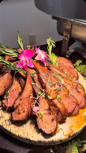 475 reactions · 23 shares | There’s a difference between a COOK and a CHEF and it shows in every detail. This event wasn’t just catered, it was curated by @chefchriswilliamssc himself ️ From tender brisket & lamb chops, to golden fried fish & jollof rice… Them folks was in there eating GOODT! Be sure to visit our website to see how YOU can inquire about our catering services for your next event or send us a DM for more info  | Roy's Grille | Facebook