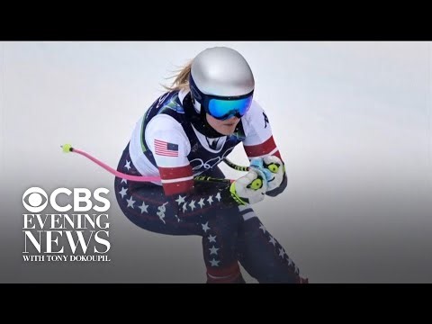 Lindsey Vonn finishes faster than previous practice runs, despite ACL tear