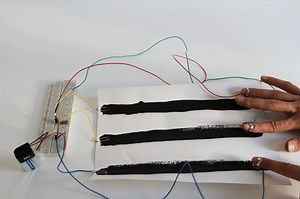 Making an RGB LED Colour Slider Using Bare Paint