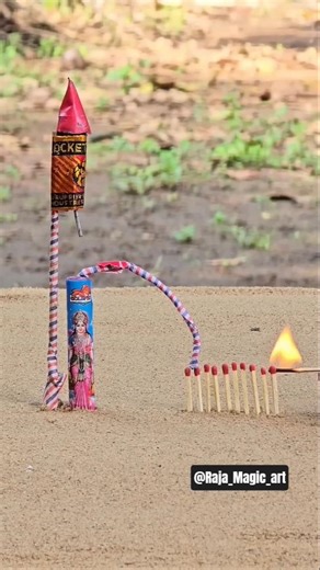 🆕 Matchstick Amazing Magic' Show Experiment #shortvideo #magic #experiment #fire @Raja_Magic_Art