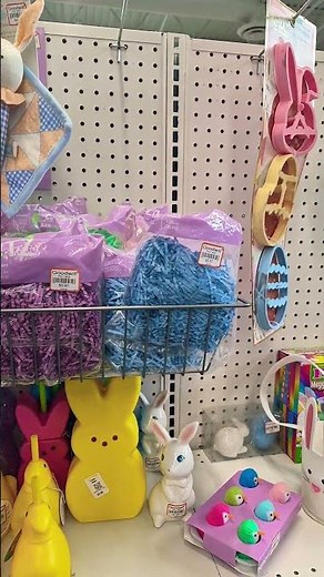 easter crafts at the thrift store