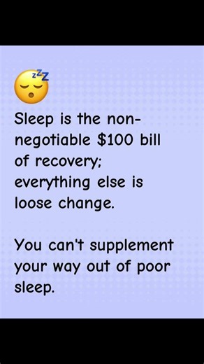 The Most Underrated Recovery Tool Isn’t in a Bottle