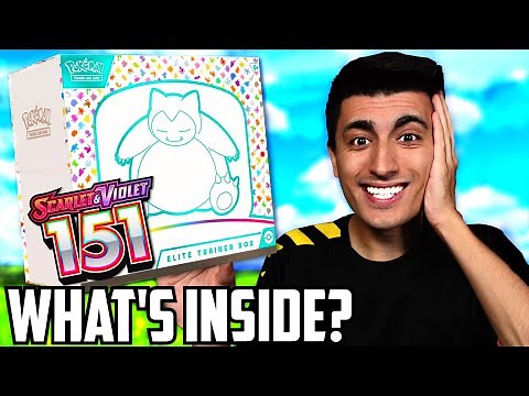 Pokemon Scarlet & Violet 151 Elite Trainer Box Opening and Review!