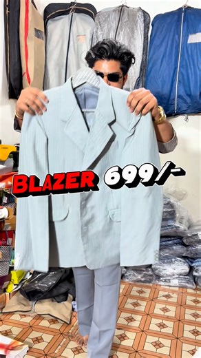 Vikas Sahu on Instagram: "First time blazer mai offer🥳 . . #blazer #trending #offer #mensfashion #viralreels"