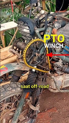 PTO WINCH ENGINE POWER