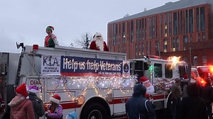 The Morale Response Vehicle Takes Santa to the Hospital | Angry Cops