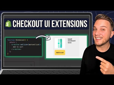 How to customise CHECKOUT as a Shopify Developer with UI Extensions (Full beginner tutorial)