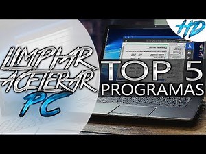 TOP 5 | Mejores OPTIMIZADORES para LIMPIAR y ACELERAR tu PC | GRATIS