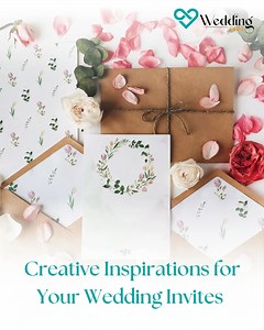 ✨ Creative Inspirations for Your Wedding Invites ✨ Your wedding invitation sets the tone for your big day! Here are some unique ideas to make it truly unforgettable: 💍 Theme-Based Invitations – Match your wedding invite with your theme, whether it’s vintage, boho, or royal! 📖 Interactive Invitations – Add QR codes, pop-ups, or even puzzle invites to make it fun! Credit : @@srishbish_ 🎨 Hand-Illustrated Designs – Custom couple portraits, venue sketches, or love story illustrations add a person