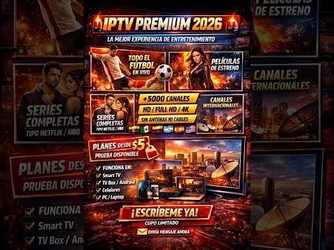 Listas m3u marzo 2026 funcionando y gratis