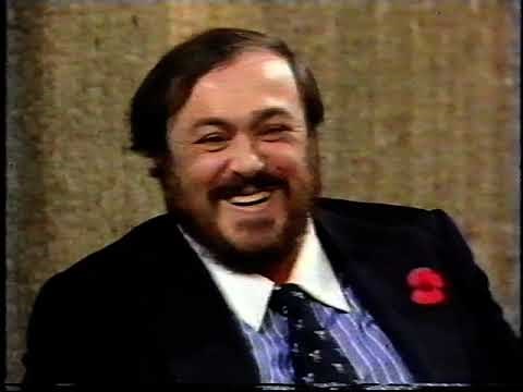 Luciano Pavarotti in an interview with Michael Parkinson