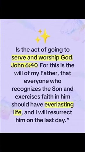 EVERLASTING LIFE. That should be your first objective anytime you see yourself as a living soul.