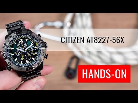 HANDS-ON: Citizen Promaster Navihawk A-T Radio Controlled AT8227-56X