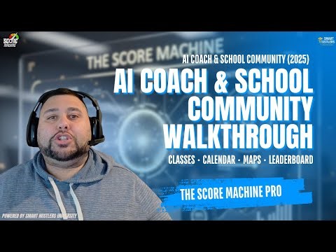 Score Machine Pro – AI Coach & School Community Walkthrough | Classes, Calendar, Leaderboard & More