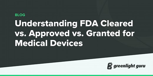 FDA Cleared vs Approved vs Granted for Medical Devices