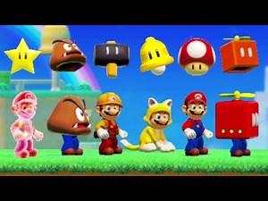 Super Mario Maker 2 - All Super Mario 3D World Power-Ups