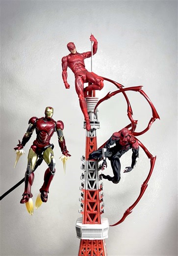 Upgrade your display with 3D puzzles! Using The Cubicfun Tokyo Tower 3D puzzle as a diorama. Check out Cubicfun’s page for more 3D puzzles!! @CubicFun_UKOfficial @Cubicfun Indonesia S/O to my friend Kyle (you wont see this) but he was the reason why I had this idea. Originally,he wanted me to build this for him but I ended up asking for it after I realized how perfect it would be as a diorama. This took some time to make but definitely a game changer. A perfect activity with your family and frie