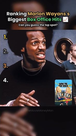 Ranking Marlon Wayans's Biggest Box Office Hits 📈 #shorts #marlonwayans #boxoffice