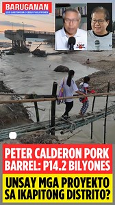 Lupig ni kanhi Kongresista Peter John Calderon ang ubang mga kongresista sa Sugbo: Siyay kinadak-an og pork barrel ug kinadaghanan og flood control projects. | Leo Andanar Lastimosa