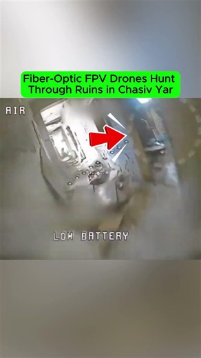 Fiber-Optic FPV Drones Hunt Through Ruins in Chasiv Yar | Combat Footage