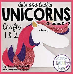 Unicorn Crafts 1 and 2 MAGICAL SPARKLY CREATION