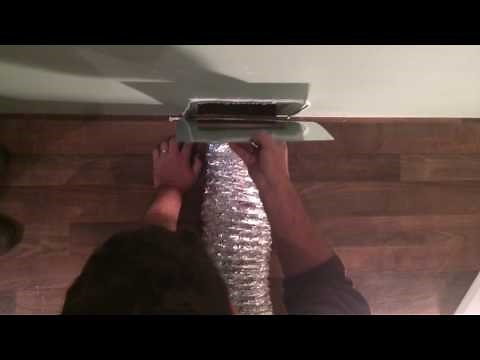 Wall Vent Toe Kick Ducting Kit