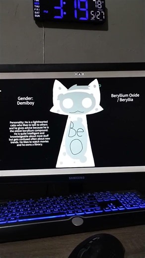 Element Cattos - Beryllium Oxide (#elementcattos)