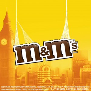 Usa tu sentido de la diversión y atrapa tus M&M’s para llevarlos contigo y disfrutar de Spider-man: Lejos de casa. 😱🏙🕷 | M&M's México