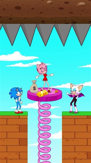 Sonic Will Always Be There for Amy !
