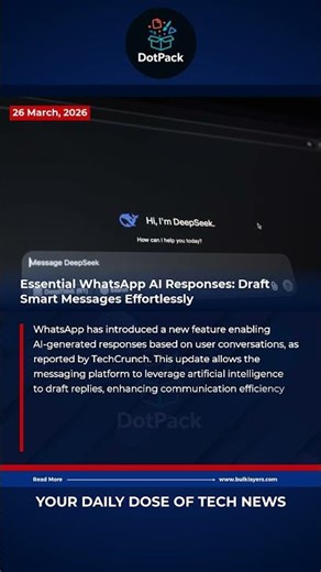Essential WhatsApp AI Responses: Draft Smart Messages Effortlessly