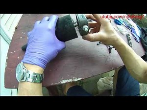 Johnson 90 hp - how to rebuild an outboard starting motor? 2 of 3