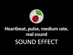 🎧 Heartbeat, pulse, medium rate, real sound, LOOPED SOUND EFFECT