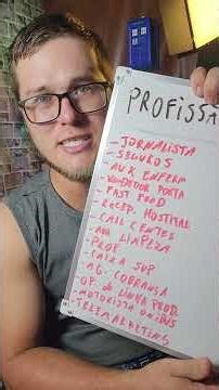 The saddest professions in Brazil