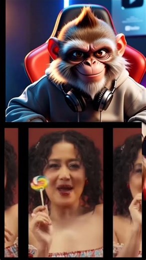 Monkey Roast Neha 🔥🤣 #monkey #nehakakkar #roast #viralvideo