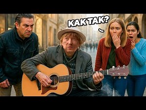 ГИТАРИСТ притворился БЕЗДОМНЫМ и шокировал ЛЮДЕЙ отбил ЛЮБОВЬ и ПРИОДЕЛСЯ