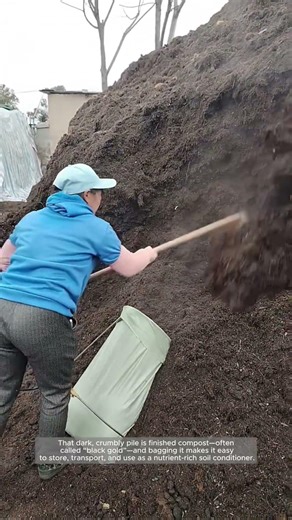 Bagging Black Gold: Turning Compost into Garden Fuel