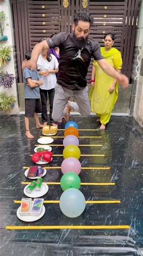 Long Jump Challenge, Who Knows How Far They Are? #familygames #familychallenge