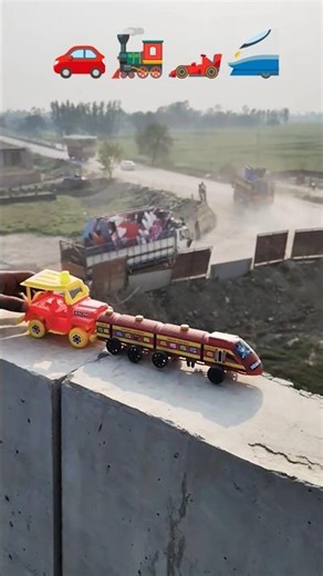 Mini Remote Control RC Small Rail Gaddi Car unboxing and Tracking Toy Video 🚂🏎️🚗🚂
