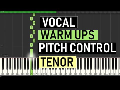 VOCAL EXERCISE FOR PITCH CONTROL / ENDURANCE - TENOR C3 -C5 [VOCAL WARM UP]