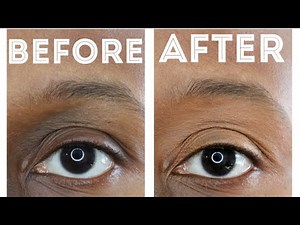FULLY COVER DARK EYELIDS/DARK CIRCLES Using Orange Color Corrector