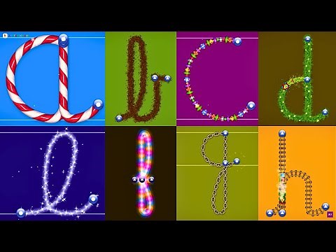 LetterSchool - Letter Tracing | Lowercase Cursive Letters a to z | Practice Handwriting